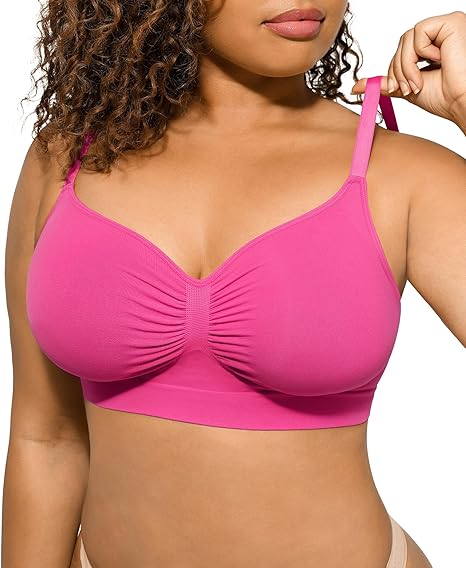 🏆BUY 2 GET 2 FREE⚡Women's Full Coverage Non-Padded Wireless Sculpt Bra