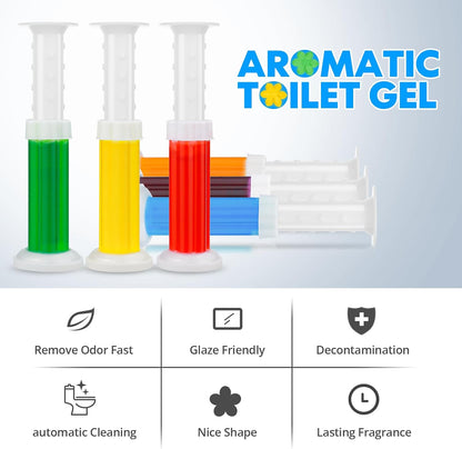 🔥Hot Sale🚽84 Flowers Toilet Cleaner Gel Stamp