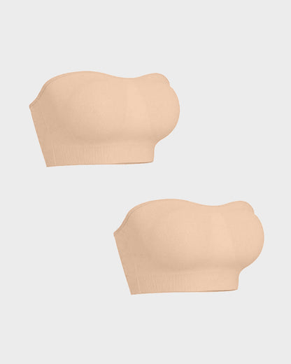 🔥Buy 2 Get 1 Free🔥Non-Slip Bandeau Seamless Wireless Strapless Bra