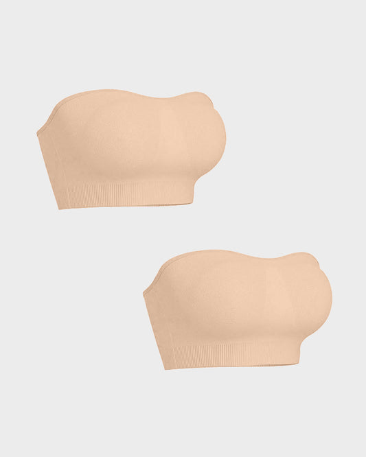 🔥Buy 2 Get 1 Free🔥Non-Slip Bandeau Seamless Wireless Strapless Bra
