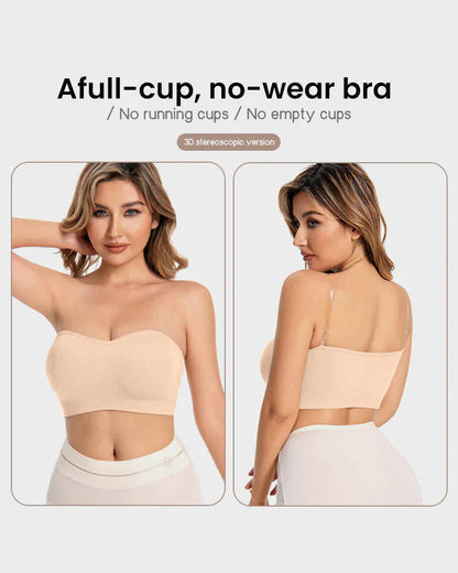 🔥Buy 2 Get 1 Free🔥Non-Slip Bandeau Seamless Wireless Strapless Bra