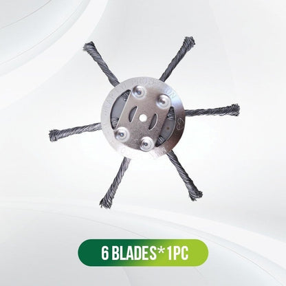 6 inch Steel Wire Brush Cutter Trimmer Head