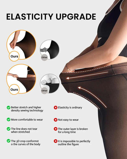 🔥Buy 1 Get 1 Free🔥Translucent Fleece Lined Tights