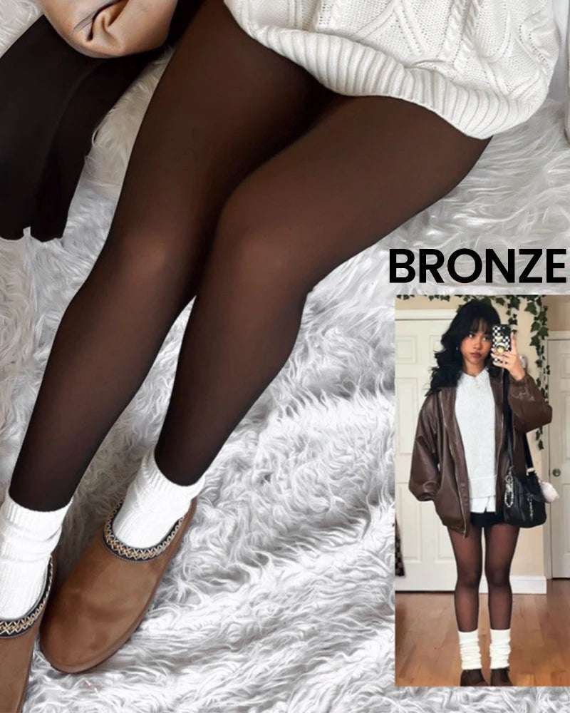 🔥Buy 1 Get 1 Free🔥Translucent Fleece Lined Tights