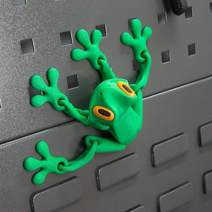 🎁BUY 4 GET 3 FREE🎁🐸✨2025 Large 3D Magnetic Frog Model with Articulated Joints